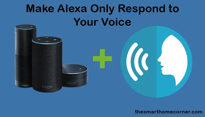 How To Make Alexa Only Respond to Your Voice