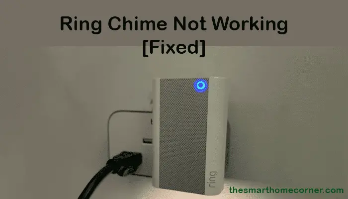Ring Chime Not Working